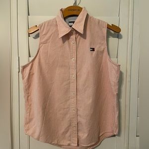 Tommy Hilfiger button down tank